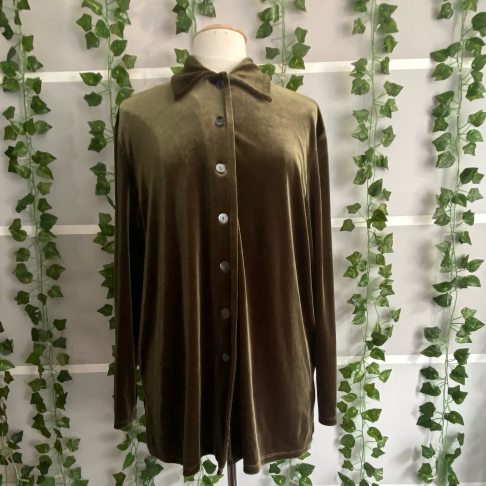 Max Studio Velvet “shacket”